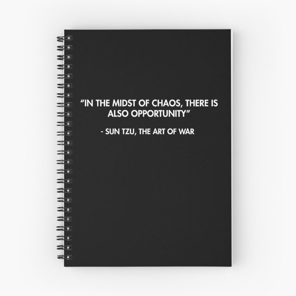 Item preview, “In the midst of chaos, there is also opportunity” - Sun Tzu, The Art of War designed and sold by AlanPun.