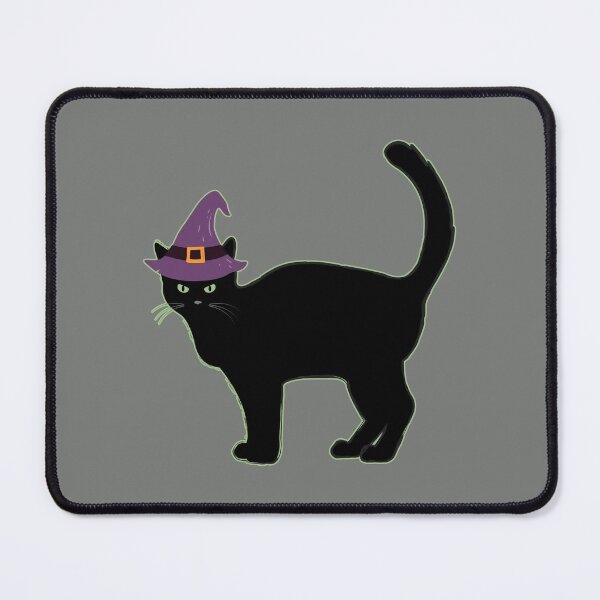 Item preview, Happy Hallowe'en Holiday Cute Black Cat Witch's Hat Fun Hallowe'en designed and sold by H3designs.