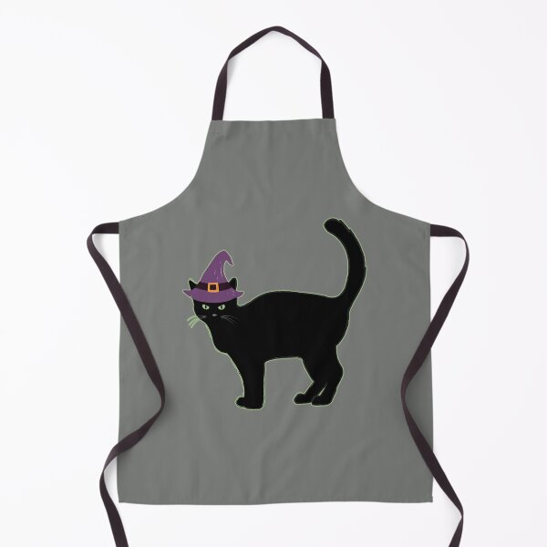 Item preview, Happy Hallowe'en Holiday Cute Black Cat Witch's Hat Fun Hallowe'en designed and sold by H3designs.