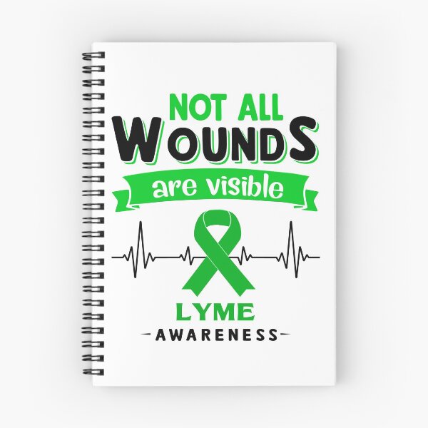 Item preview, Lyme Awareness Not All Wounds Are Visible designed and sold by Victormoratalla.