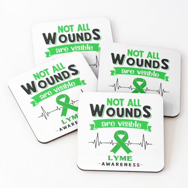 Item preview, Lyme Awareness Not All Wounds Are Visible designed and sold by Victormoratalla.