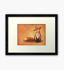 Smiling Fox Framed Print