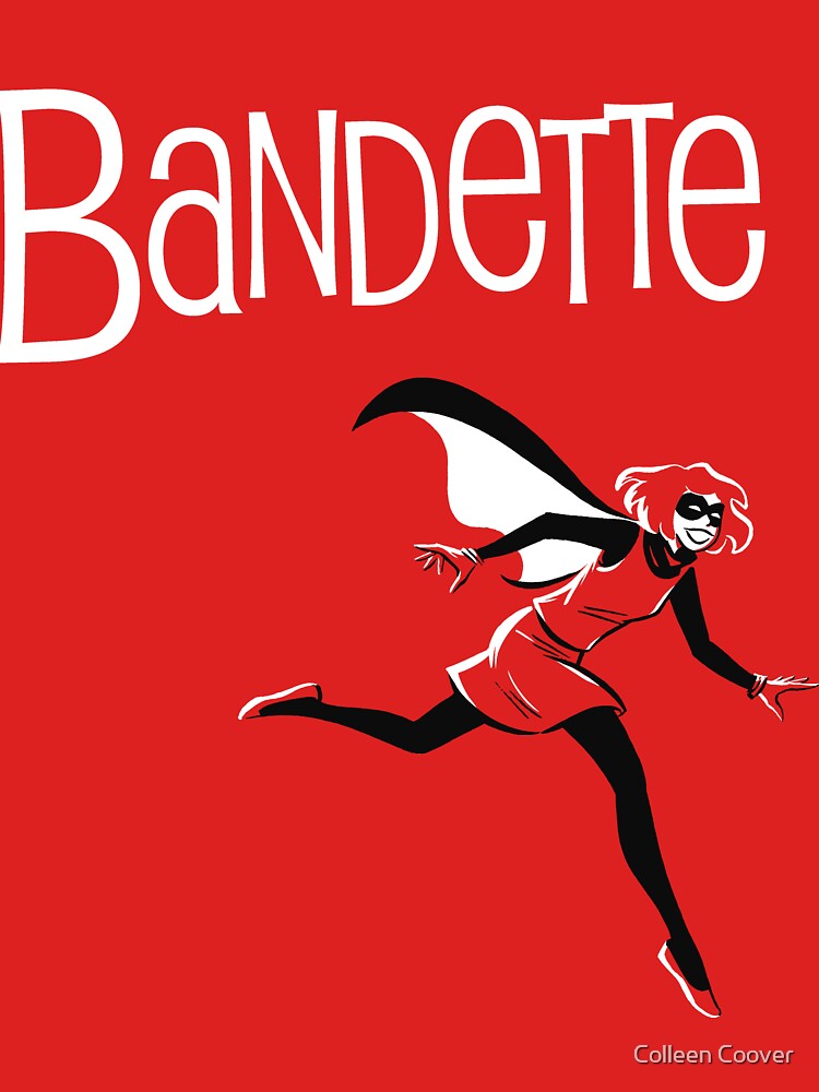 Thumbnail 7 of 7, Classic T-Shirt, Bandette Red designed and sold by colleencoover.