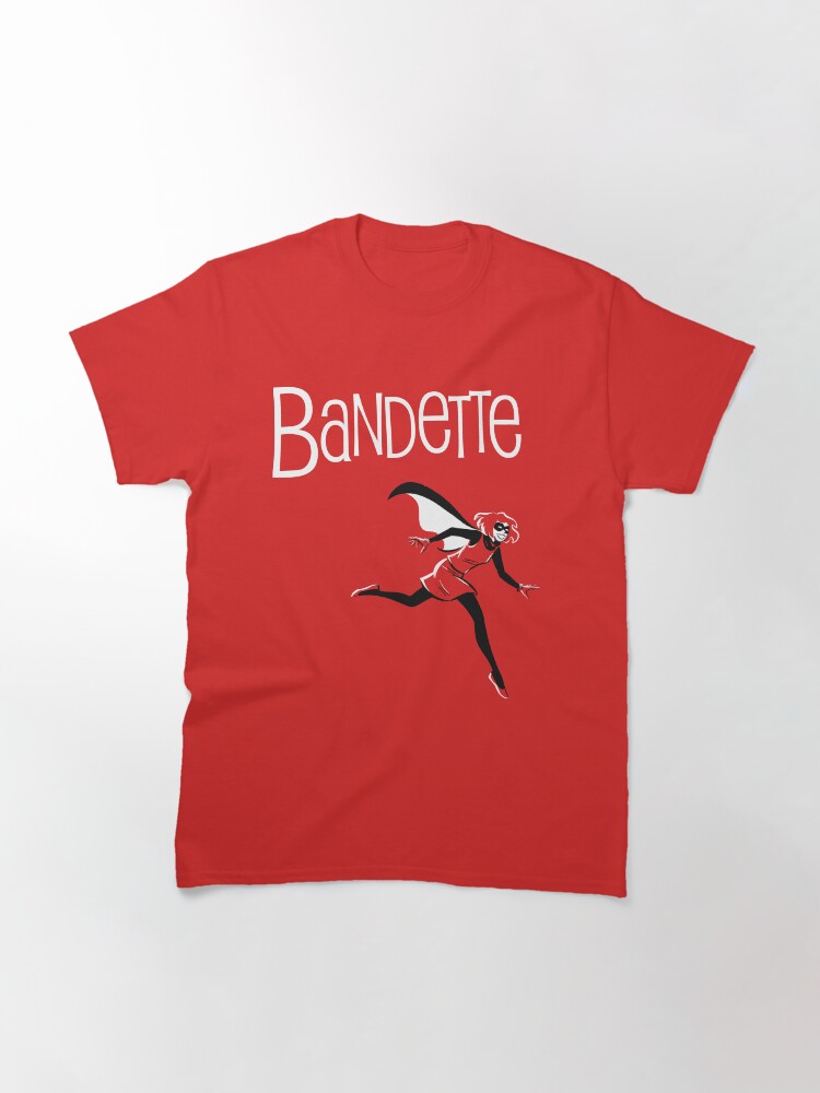 Thumbnail 3 of 7, Classic T-Shirt, Bandette Red designed and sold by colleencoover.