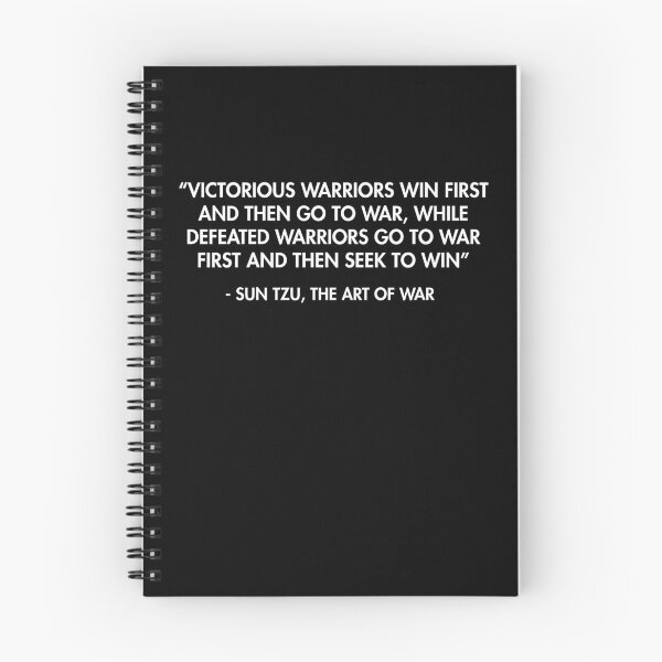 Item preview, “Victorious warriors win first and then go to war, while defeated warriors go to war first and then seek to win” - Sun Tzu, The Art of War designed and sold by AlanPun.