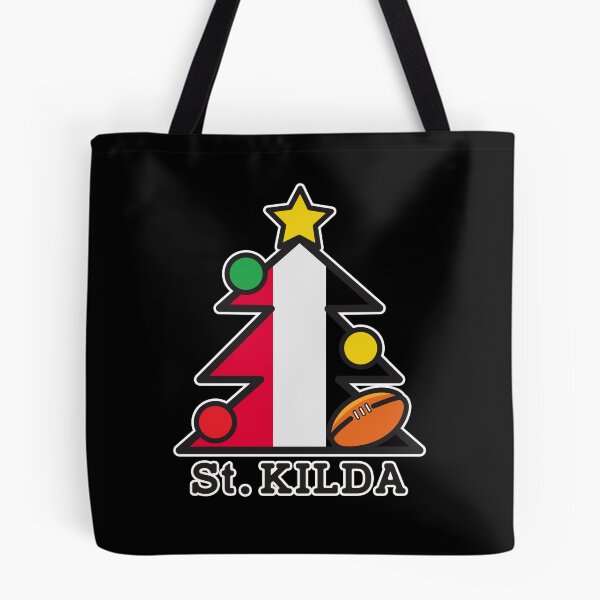 Item preview, “Merry Christmas St Kilda” Christmas gift idea, T Shirts, Leggings, Mask, Apron, Eco Bag, phone case designed and sold by Ink Inc.