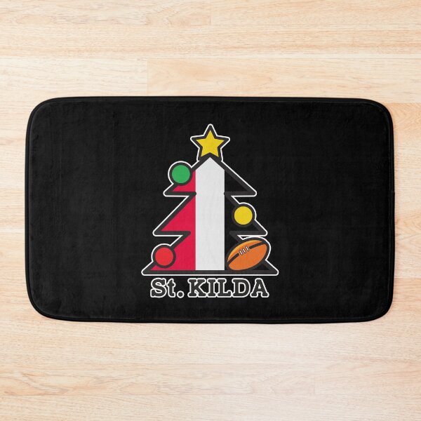 Item preview, “Merry Christmas St Kilda” Christmas gift idea, T Shirts, Leggings, Mask, Apron, Eco Bag, phone case designed and sold by Ink Inc.