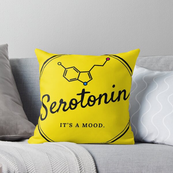 Item preview, Serotonin Mood Sticker designed and sold by WalterFriendly.