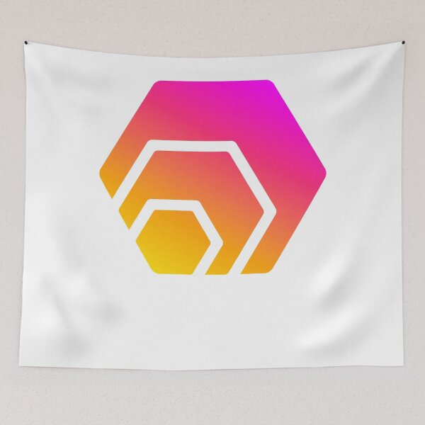 Item preview, HEX Crypto Hexagon Logo Classic designed and sold by eliastobi4900.