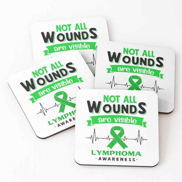 Item preview, Lymphoma Awareness Not All Wounds Are Visible designed and sold by Victormoratalla.