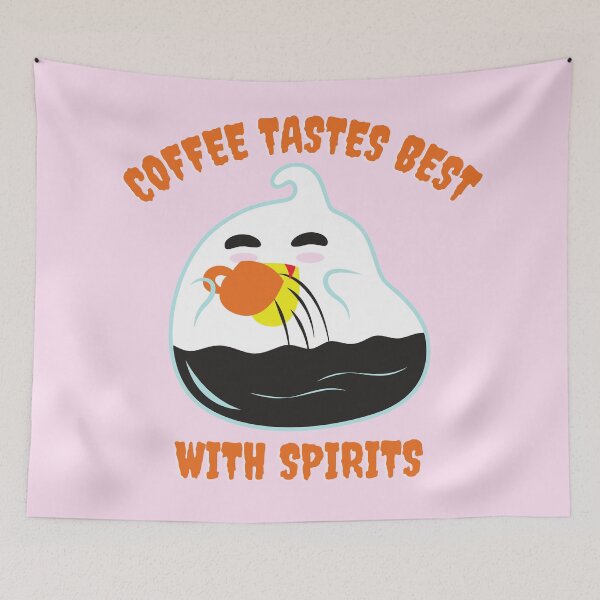 Item preview, Coffee Tastes Best With Spirits designed and sold by Orangegrph.