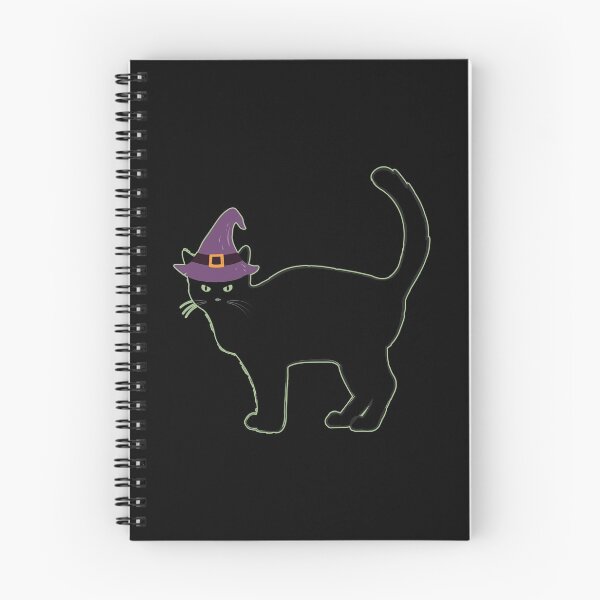 Item preview, Happy Hallowe'en Holiday Cute Black Cat Witch's Hat Fun Hallowe'en designed and sold by H3designs.