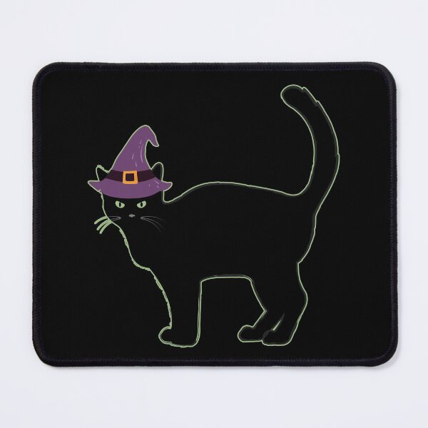 Item preview, Happy Hallowe'en Holiday Cute Black Cat Witch's Hat Fun Hallowe'en designed and sold by H3designs.