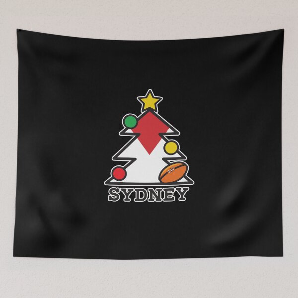 Item preview, “Merry Christmas Sydney” Christmas gift idea, T Shirts, Leggings, Mask, Apron, Eco Bag, phone case designed and sold by Ink Inc.