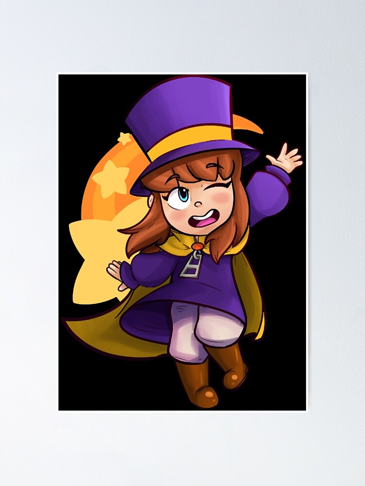 a hat in time Poster for Sale by mallaksobek