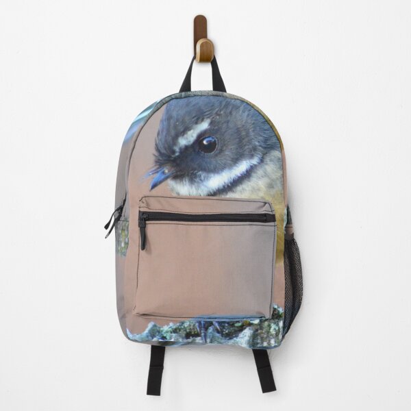 Item preview, Fantail on the fence-New Zealand Birds designed and sold by lizdomett.