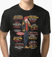 707 Quotes Tri-blend T-Shirt