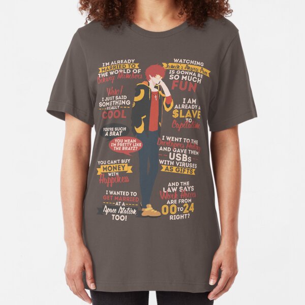 707 Quotes Slim Fit T-Shirt
