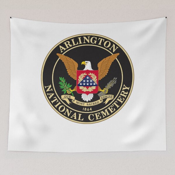 Item preview, U.S. Military. Arlington National Cemetery Seal. Classic designed and sold by pamwilmayhpy.