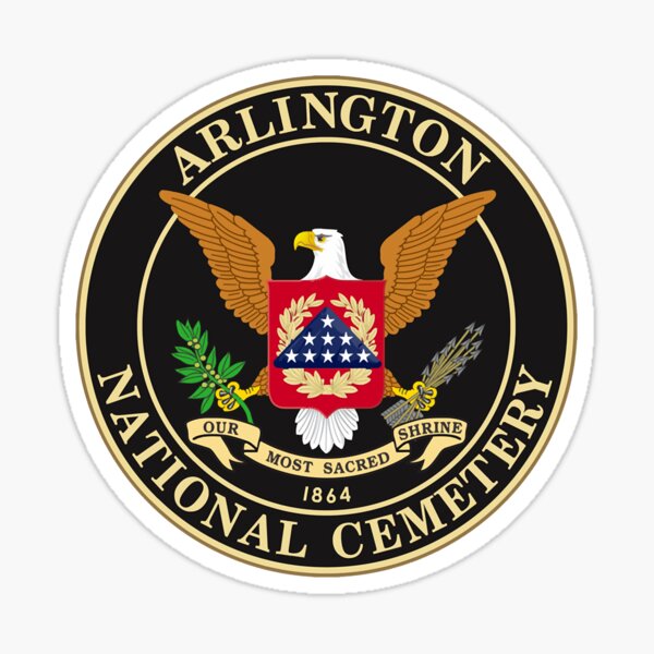 Item preview, U.S. Military. Arlington National Cemetery Seal. Classic designed and sold by pamwilmayhpy.