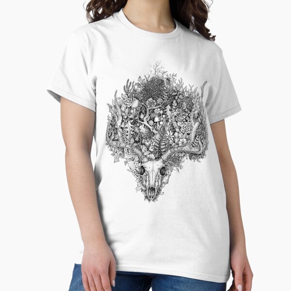 Item preview, Life's Mystery: The Deer Skull designed and sold by Yauheniya Batyrava-Hauss.