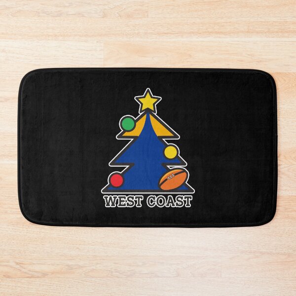 Item preview, “Merry Christmas West Coast” Christmas gift idea, T Shirts, Leggings, Mask, Apron, Eco Bag, phone case designed and sold by Ink Inc.