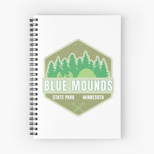 Item preview, Blue Mounds State Park Hexagon Logo designed and sold by VanyaKar.