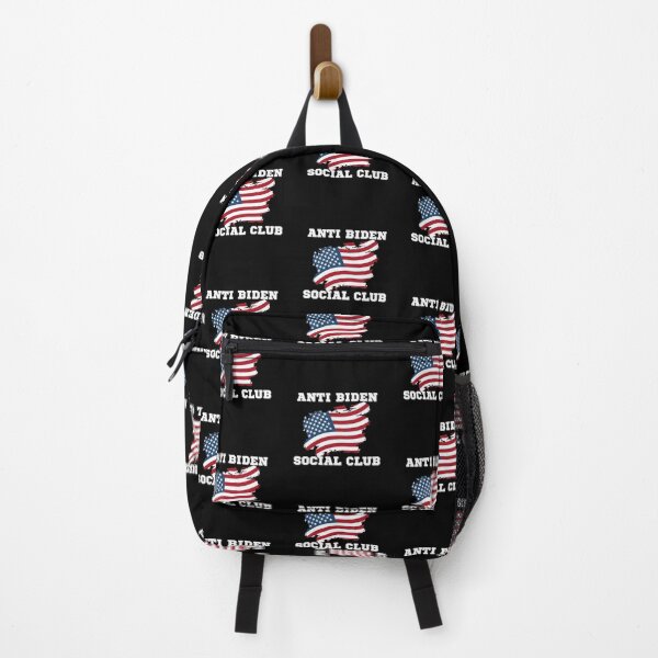 Item preview, Anti Biden Social Club American Flag designed and sold by Gold Chicken.