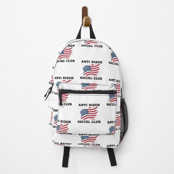 Item preview, Anti Biden Social Club American Flag designed and sold by Gold Chicken.