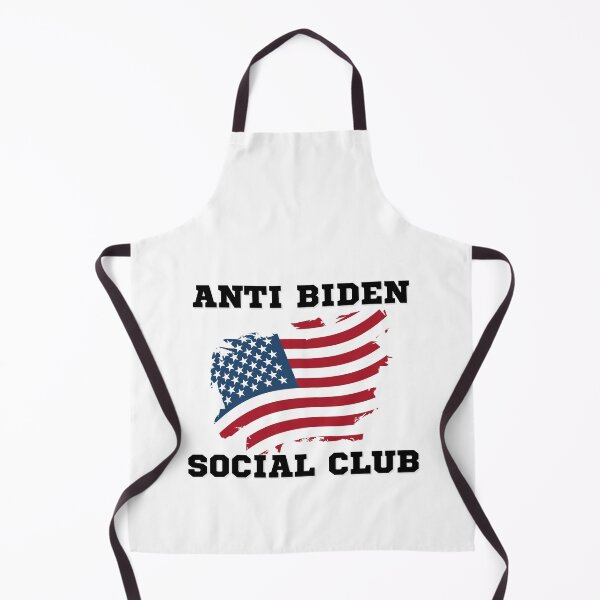 Item preview, Anti Biden Social Club American Flag designed and sold by Gold Chicken.