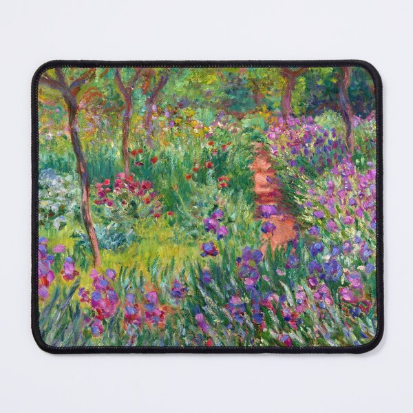 Item preview, Claude Monet "The iris garden at Giverny" designed and sold by Alexandra Dahl.