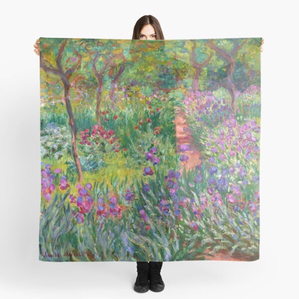 Aperçu de l'œuvre Claude Monet "Le jardin des iris à Giverny" créée et vendue par Alexandra Dahl.