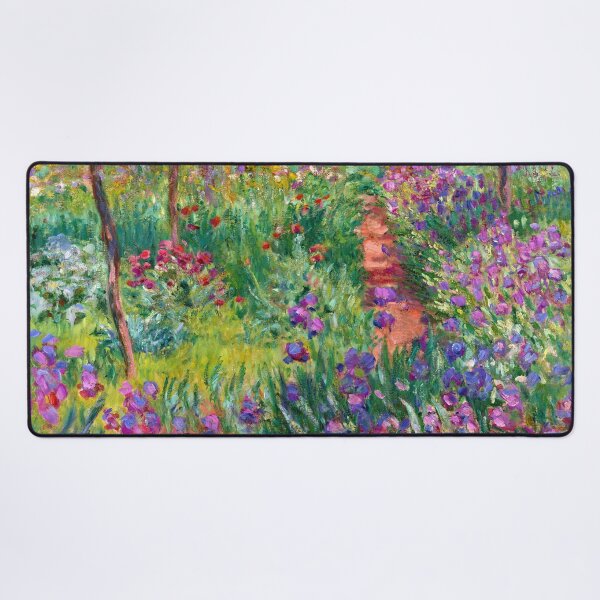 Item preview, Claude Monet "The iris garden at Giverny" designed and sold by Alexandra Dahl.