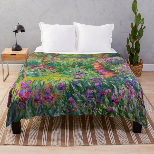 Item preview, Claude Monet "The iris garden at Giverny" designed and sold by Alexandra Dahl.