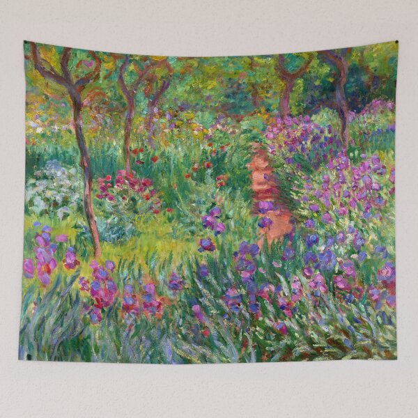 Item preview, Claude Monet "The iris garden at Giverny" designed and sold by Alexandra Dahl.