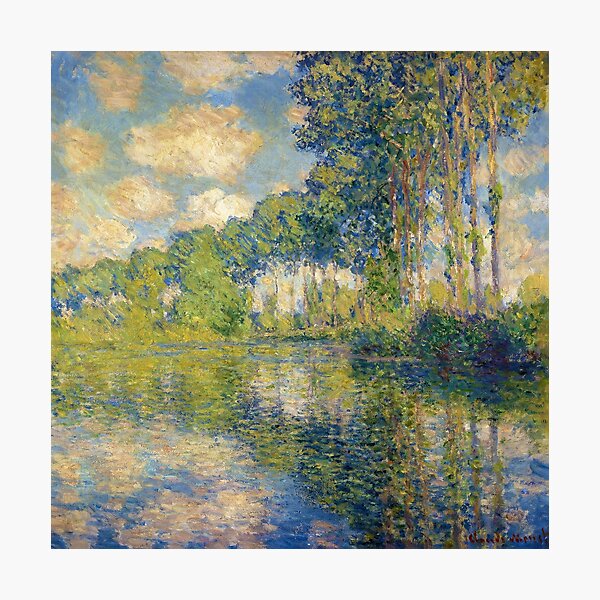 Item preview, Claude Monet "Poplars on the Epte " designed and sold by Alexandra Dahl.
