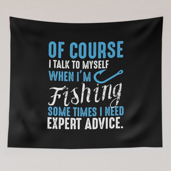 Item preview, I Talk to myself when fishing designed and sold by sevenonesix.