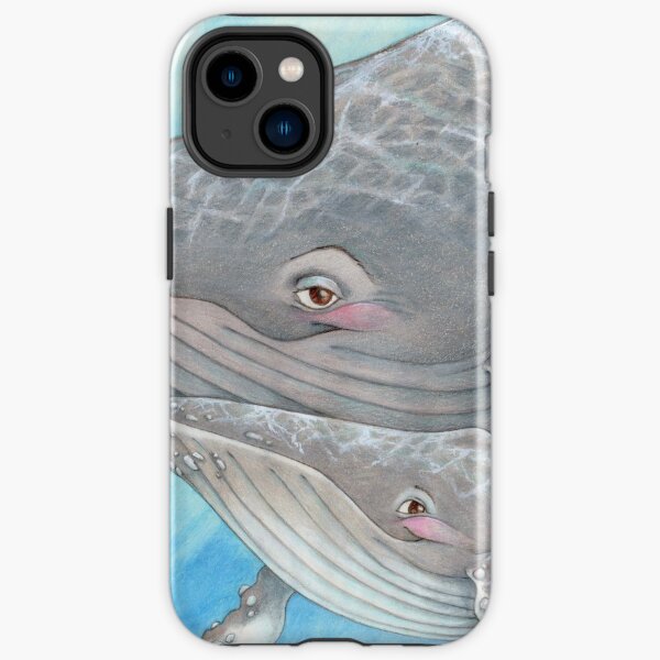 Mom and Baby Humpback iPhone Tough Case