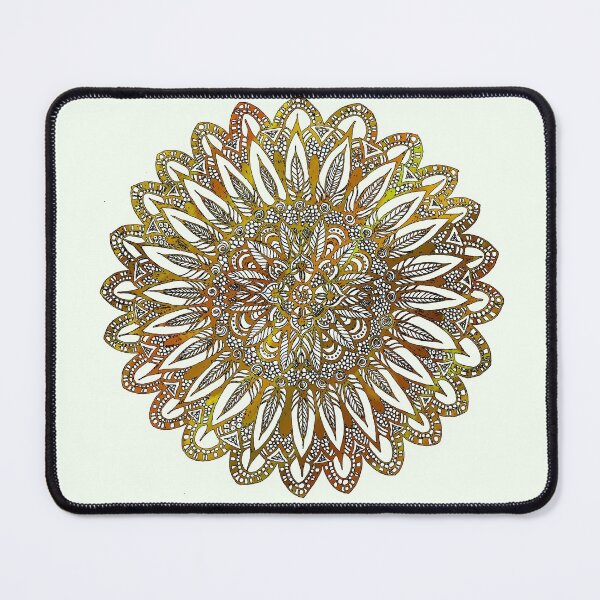 Item preview, Coloring Mandala on White Background designed and sold by MandalaFlowerArt.