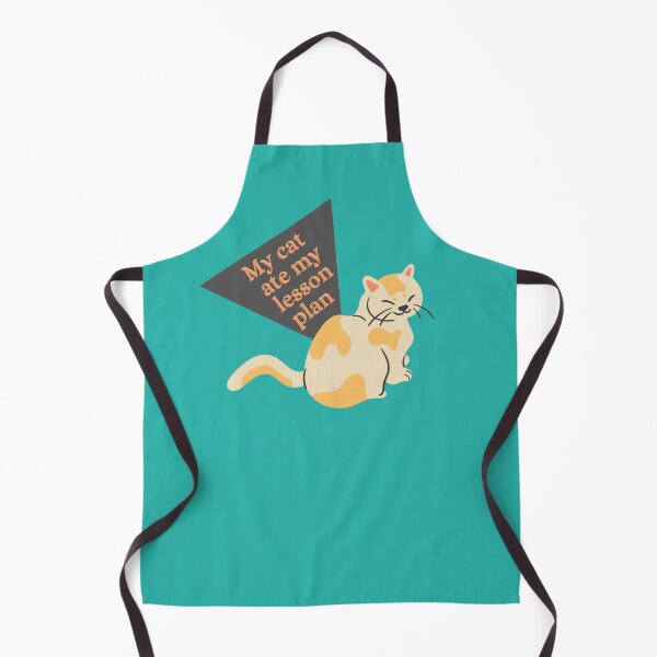 Item preview, My cat ate my lesson plan funny design designed and sold by DKVanOss.