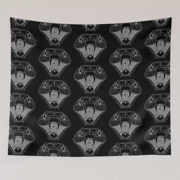 Item preview, Snake Head (grey distressed design) designed and sold by siggyspatsky.