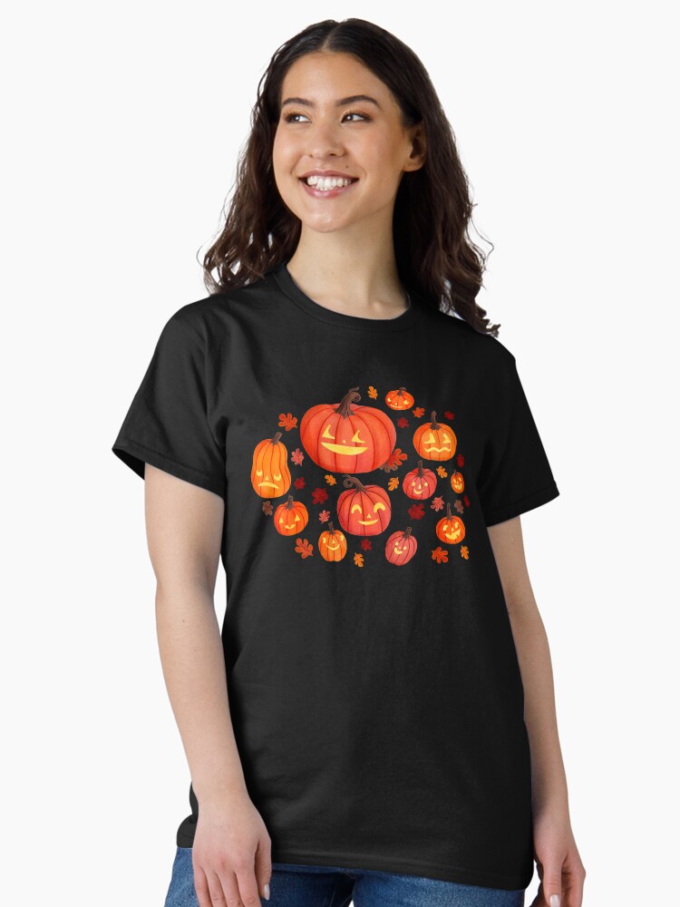 Thumbnail 1 of 7, Classic T-Shirt, The Pumpkin Party designed and sold by PaigePooler.