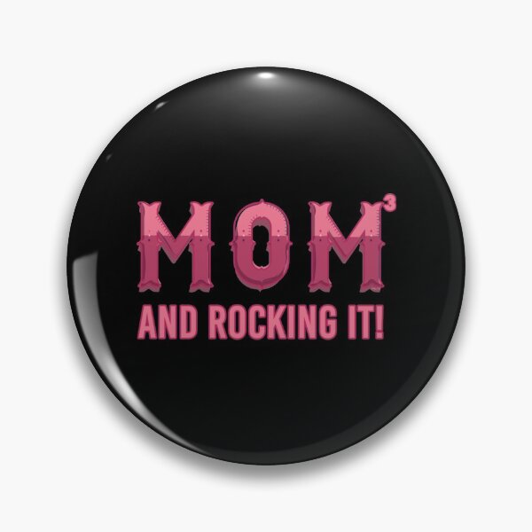 Item preview, Rocking T-ShirtMom of 3 kids & rocking it! designed and sold by MasanBion.