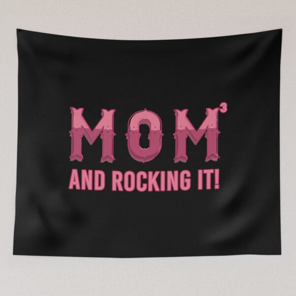 Item preview, Rocking T-ShirtMom of 3 kids & rocking it! designed and sold by MasanBion.