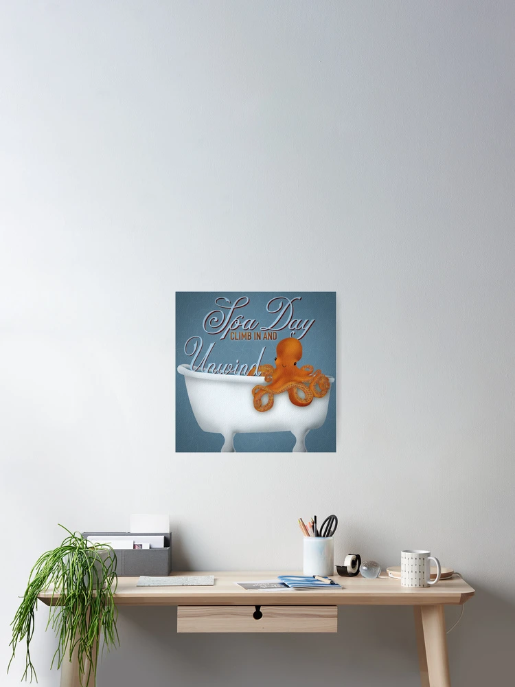 Thumbnail 2 of 3, Poster, Spa Day designed and sold by Janie in Repeat .