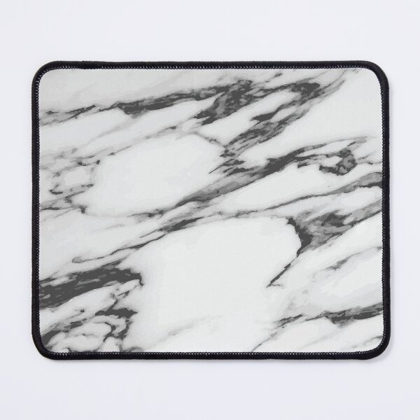 Item preview, Marble Swirls of Black and White Abstract Pattern designed and sold by Alicia Chee.