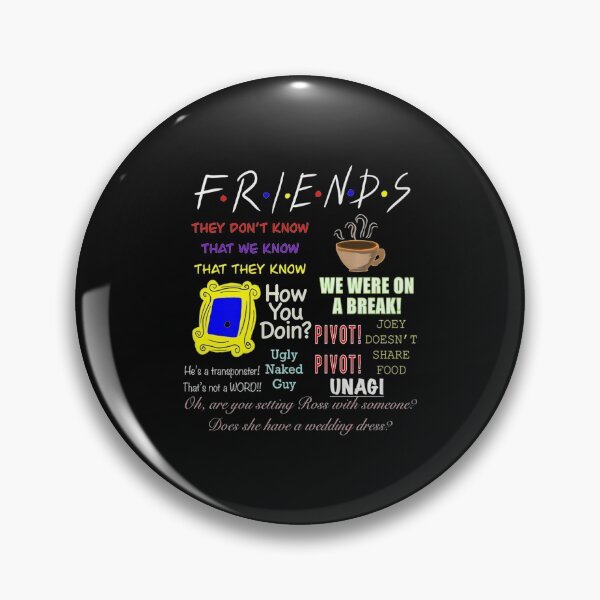 Item preview, Friends Quotes Premium  designed and sold by ThomasMurr.