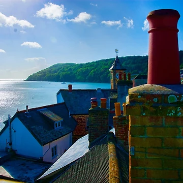 Aperçu de l'œuvre Kingsand Rooftops de Stuart Row