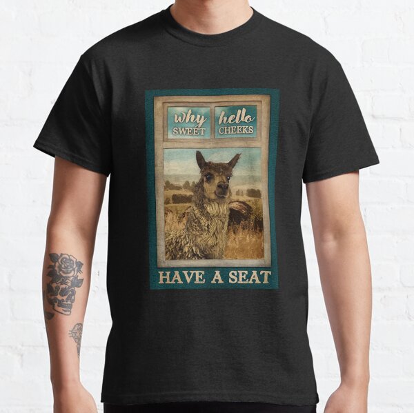 Alpaca Have A Seat Classic T-Shirt