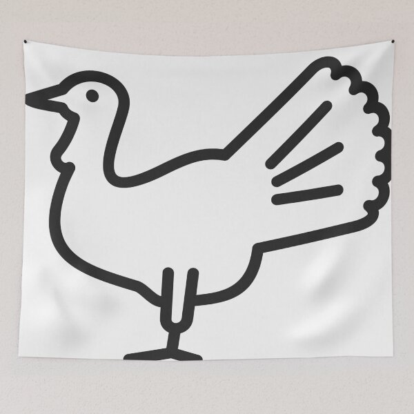 Item preview, Black Turkey Outline. designed and sold by ellinnur.